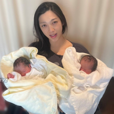 마츠노이 미야비(=하라 사오리), 지난 2월 쌍둥이 딸 출산!