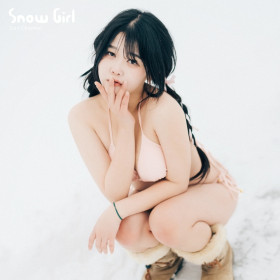 모델 권지아 웹화보, 채원 'snow girl' 샘플 - 모델 권지아