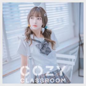 하나리 웹화보 DJAWA 'Cozy Classroom' 샘플