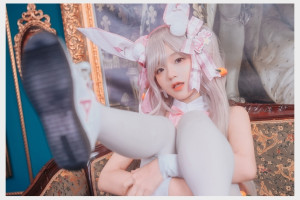제니 웹화보 DJAWA 'Nikke : Alice – Wonderland Bunny' 맛보기 - 코스어 정제니