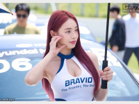 엘라 직찍 250518 현대 N 페스티벌 그리드 워크 팀 브라비오 - 모델 엘라