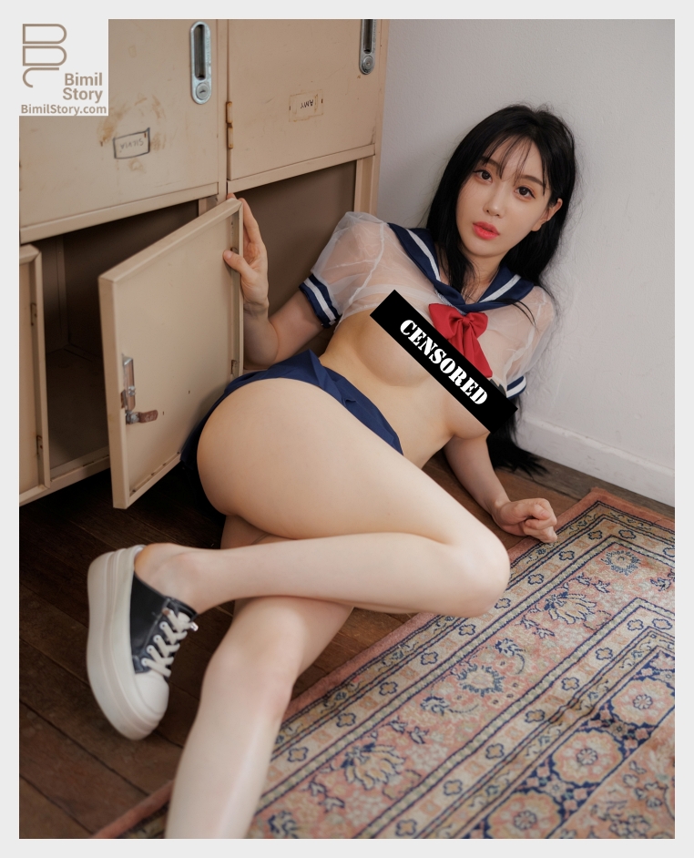 규리 웹화보 비밀스토리 '규리 Vol.05 도전! 구슬 팬티에 언더붑' 맛보기 - 모델 규리