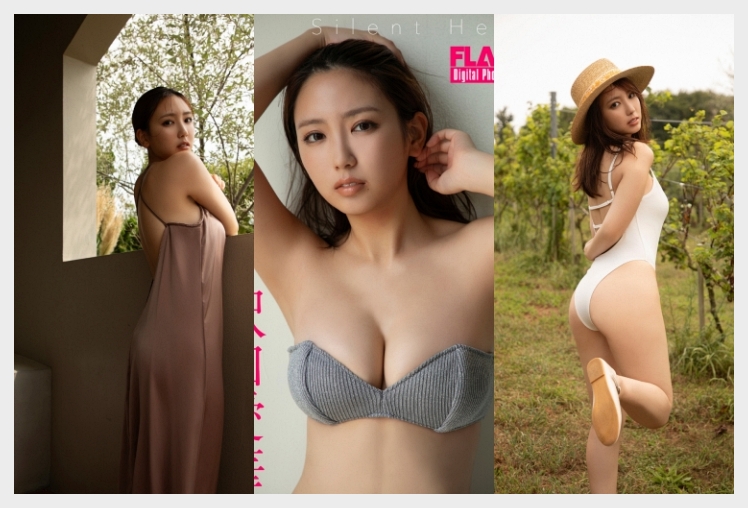 사와구치 아이카 그라비아 FLASH 디지털 사진집 'Silent Heat' 맛보기 - 沢口愛華