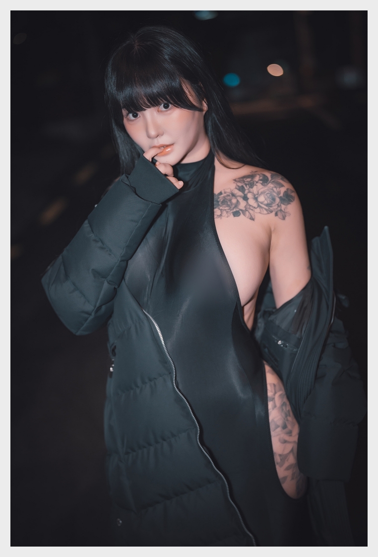 전보연 웹화보 DJAWA 'Naughty Night Walk' 맛보기 - 모델 전보연