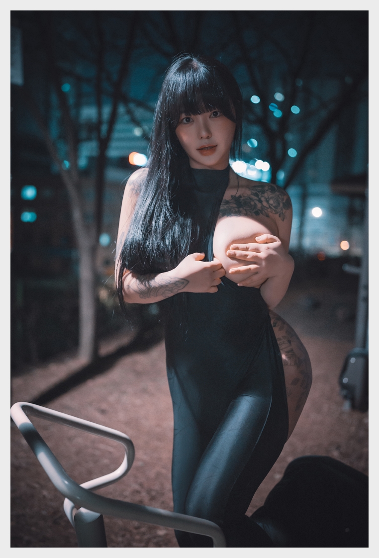 전보연 웹화보 DJAWA 'Naughty Night Walk' 맛보기 - 모델 전보연