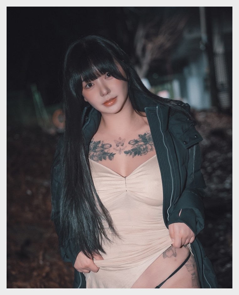 전보연 웹화보 DJAWA 'Naughty Night Walk' 맛보기 - 모델 전보연