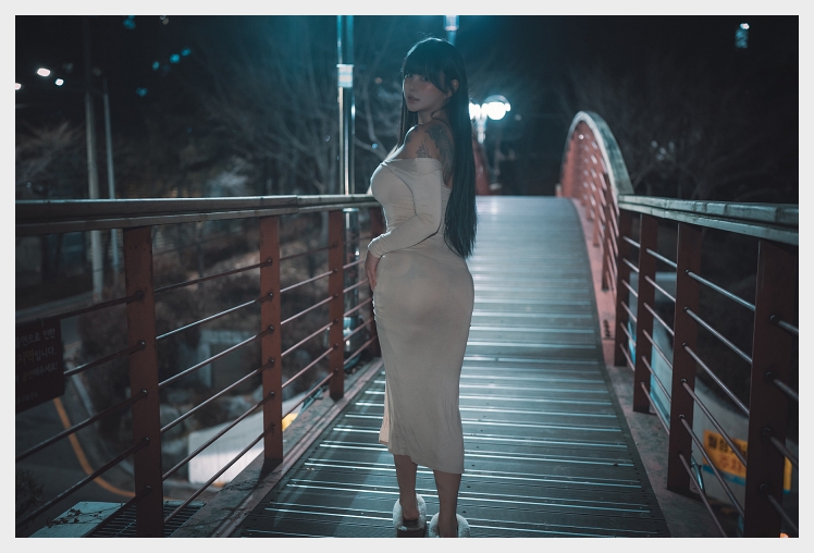 전보연 웹화보 DJAWA 'Naughty Night Walk' 맛보기 - 모델 전보연