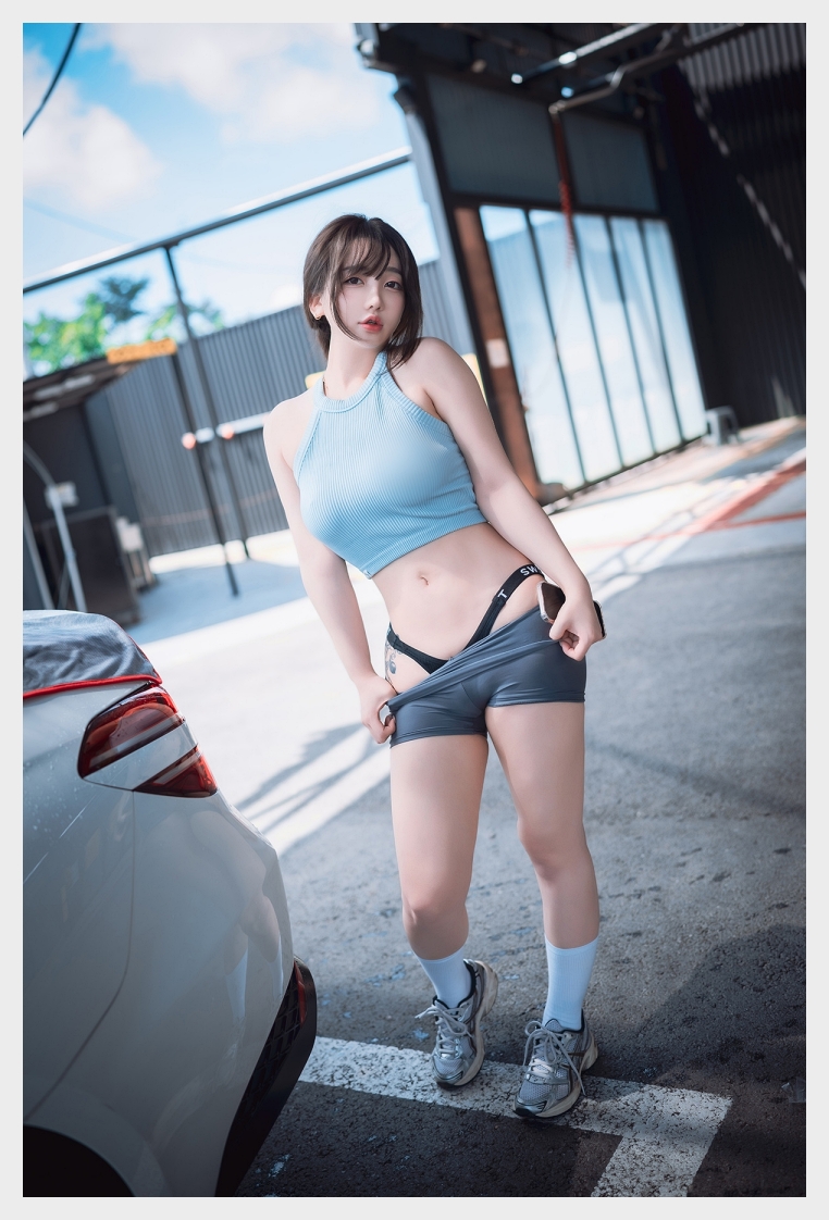 손예은 웹화보 DJAWA 'Wash My Car' 맛보기 - 모델 손예은