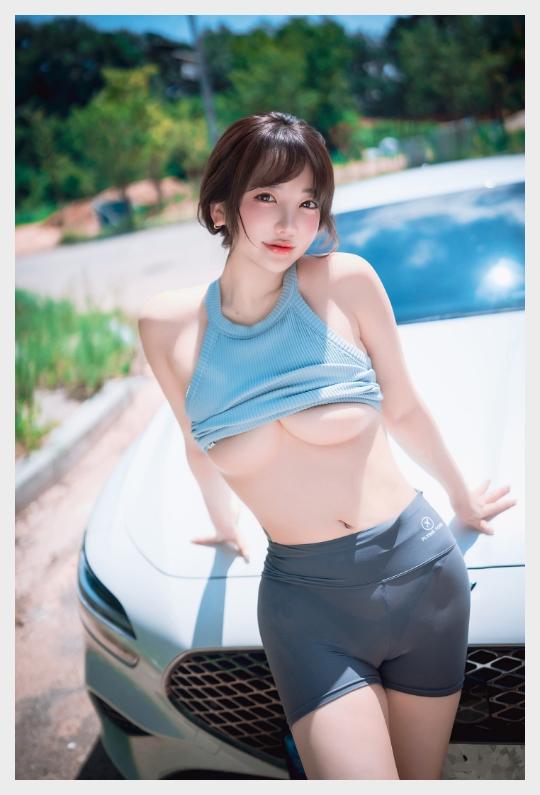 손예은 웹화보 DJAWA 'Wash My Car' 맛보기 - 모델 손예은