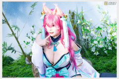 셀포 직찍 LoL 온천 팝업 '아리의 온천' 250726 - 코스어 셀포