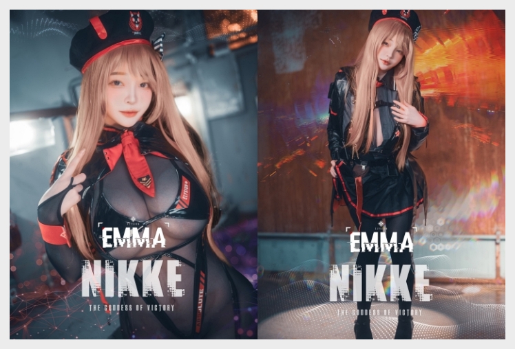 소이밀크 DJAWA 'Nikke : Emma' 웹화보 맛보기 - 모델 소이밀크