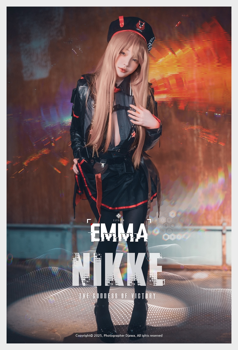 소이밀크 DJAWA 'Nikke : Emma' 웹화보 맛보기 - 모델 소이밀크