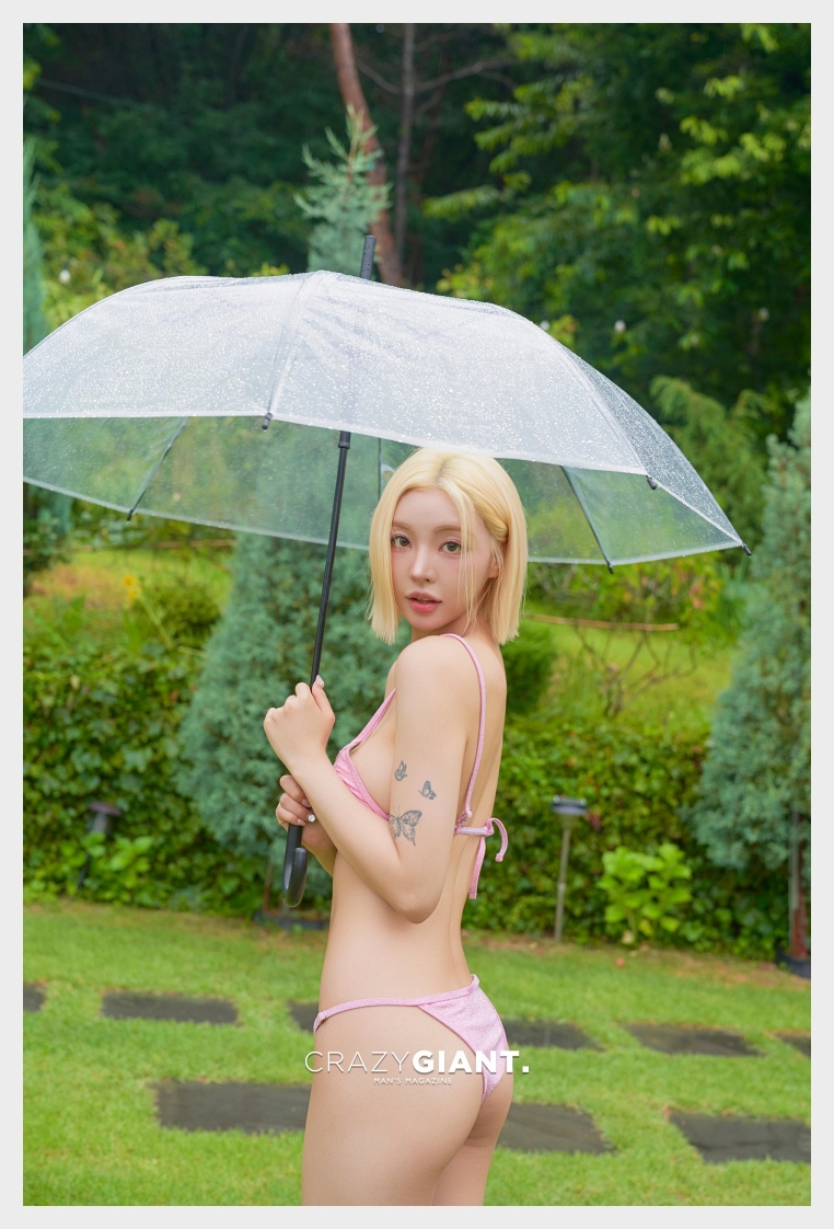 모델 여은 화보 크레이지 자이언트 '비 오는 여름, 여은이라는 이야기' 맛보기 - 모델 여은