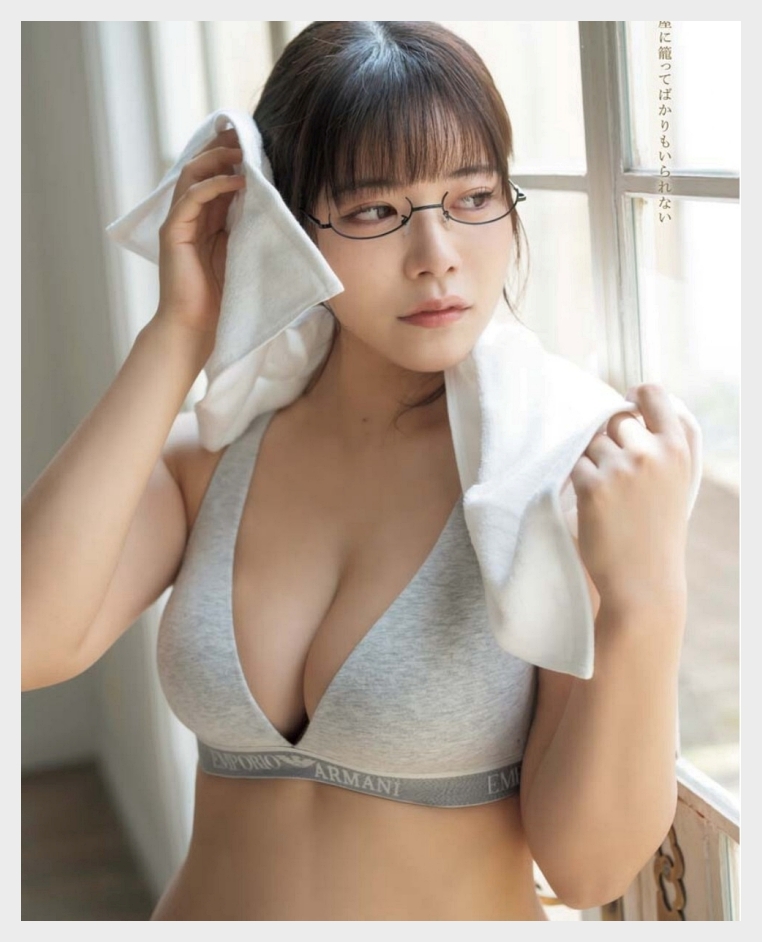 시노노메 우미 영 킹 2025년 21호 그라비아 맛보기 - 東雲うみ