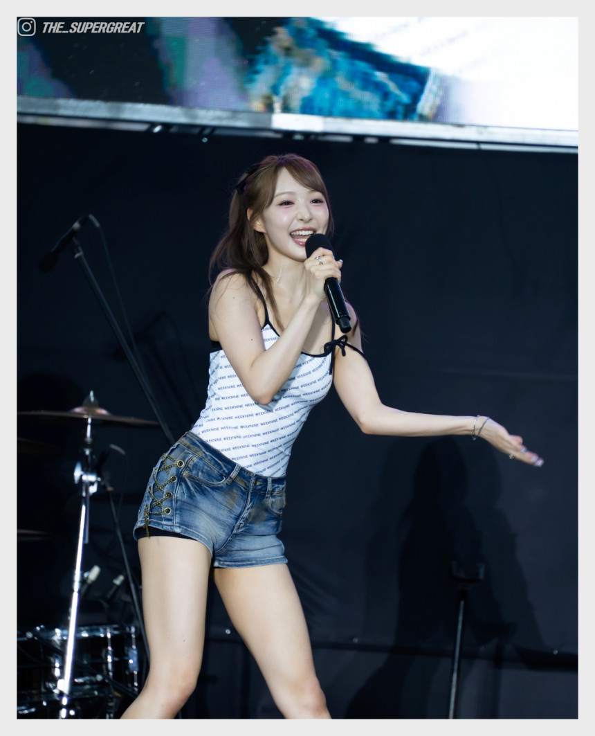 러브원 유메 2025 여르미오페스티벌 250816 직찍