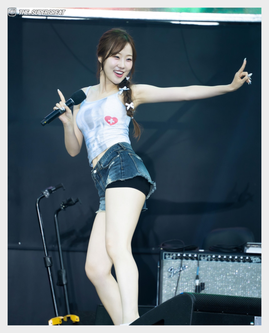 러브원 유솜 2025 여르미오페스티벌 250816 직찍