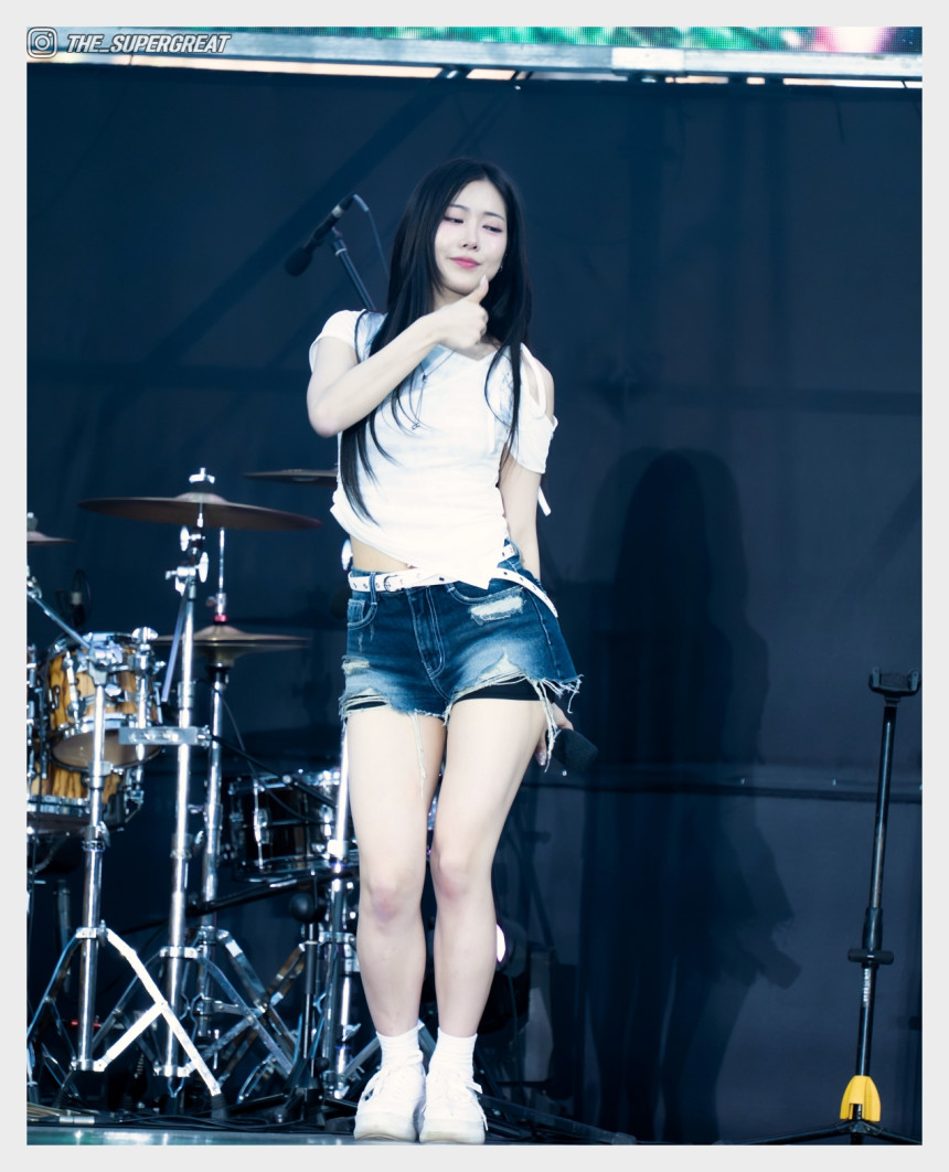 러브원 아연 2025 여르미오페스티벌 250816 직찍