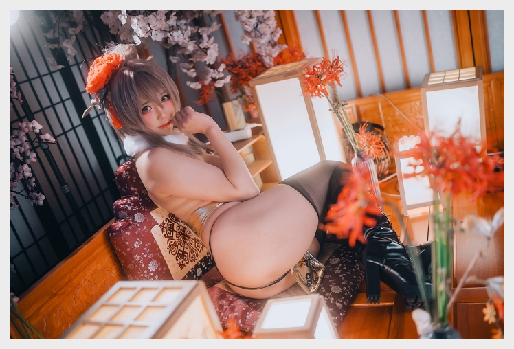 유라 DJAWA 'Nikke : Noir – Black Rabbit' 웹화보 맛보기 - 코스어 유라