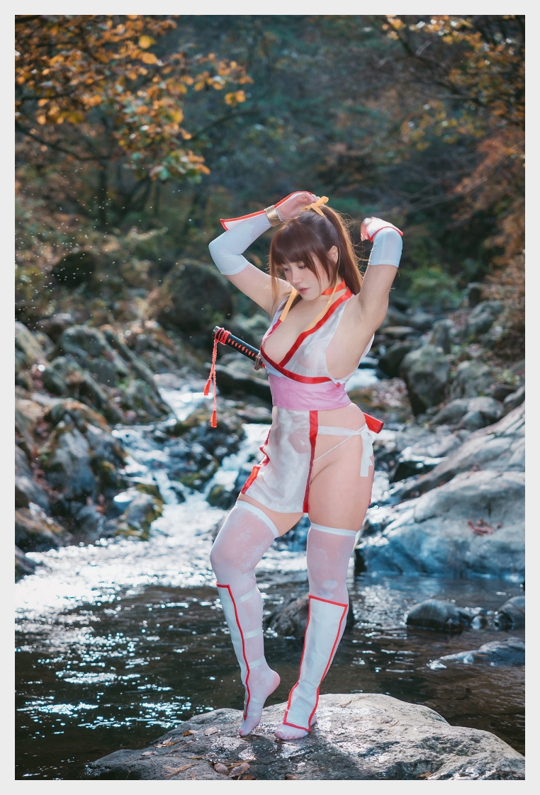 무무 DJAWA 'Kasumi : Autumn Mist' 웹화보 맛보기 - 모델 무무