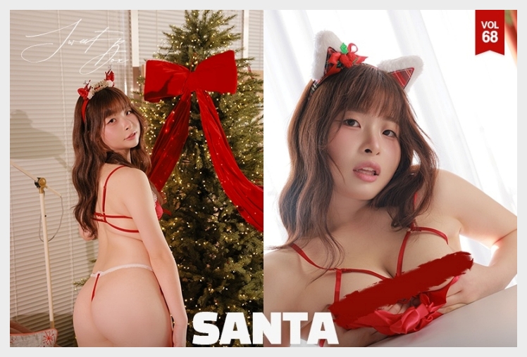 채라 스위트박스 SWTB VOL68 SANTA CHAERA 웹화보 맛보기 - 모델 채라