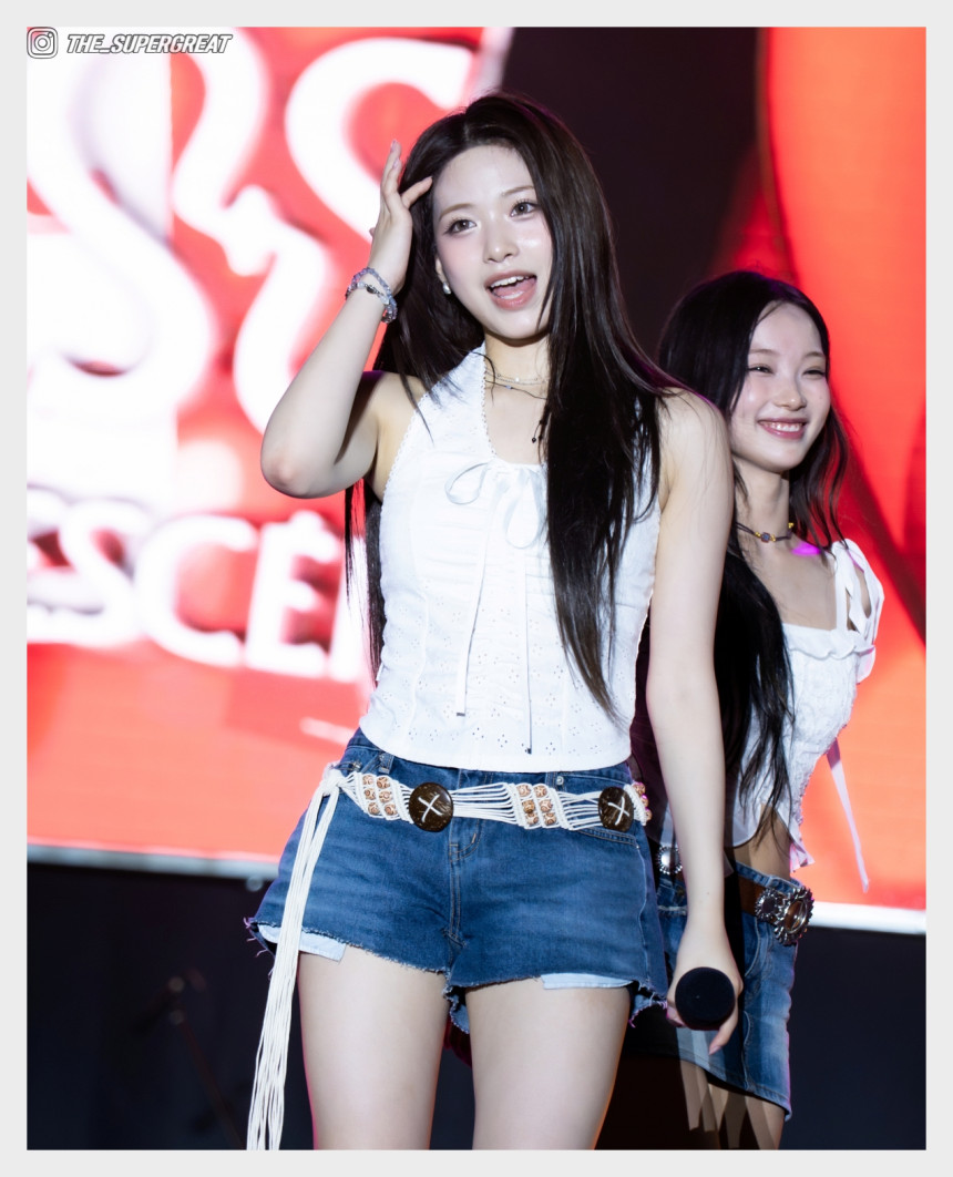 리센느 제나 2025 여르미오페스티벌 250816 직찍