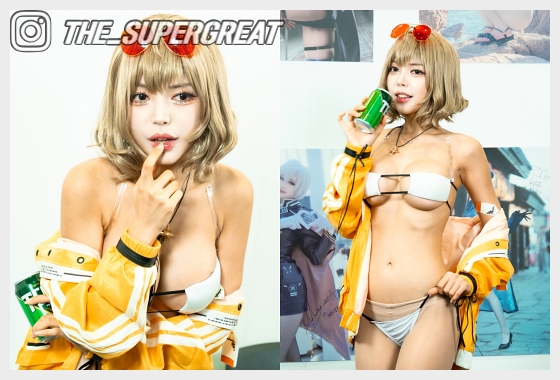 유수정 2025 서울팝콘 250914 코스커넥트 부스 직찍 - 모델 유수정