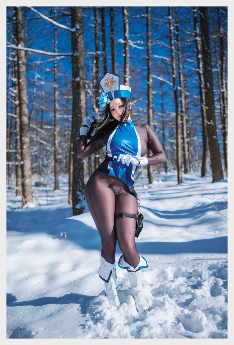 밤비 DJAWA Nikke : Maiden – Ice Rose 웹화보 맛보기 - 코스어 밤비