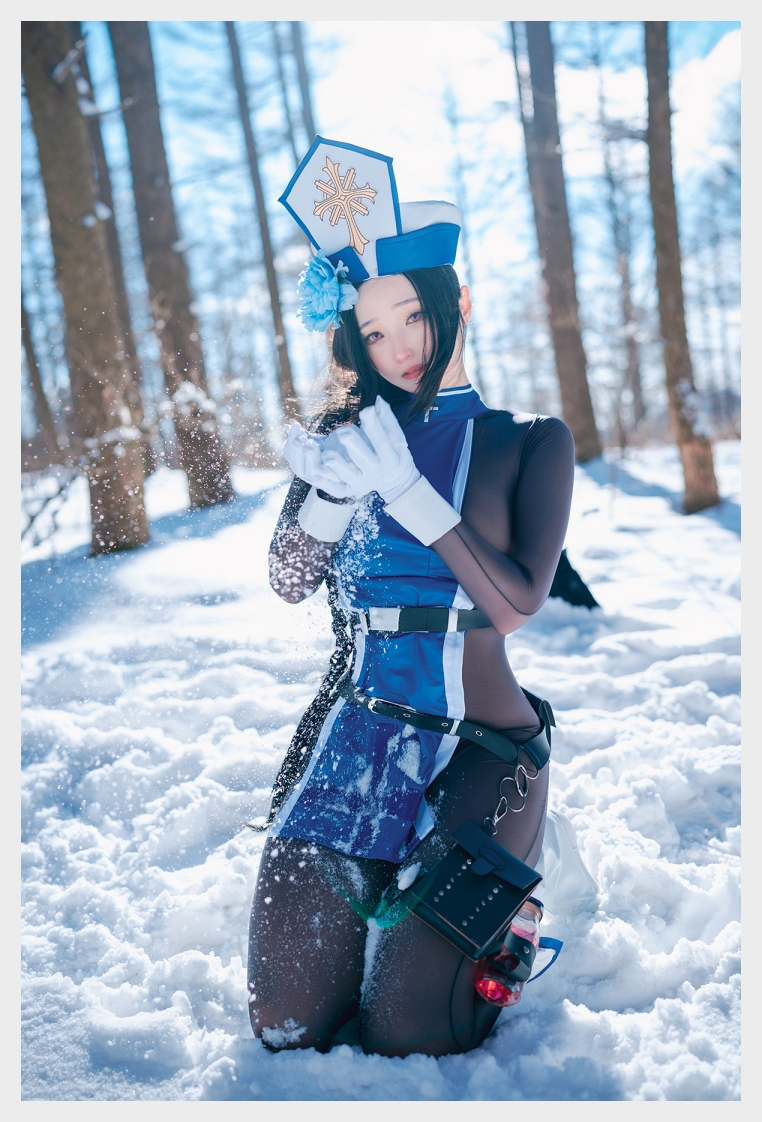 밤비 DJAWA Nikke : Maiden – Ice Rose 웹화보 맛보기 - 코스어 밤비