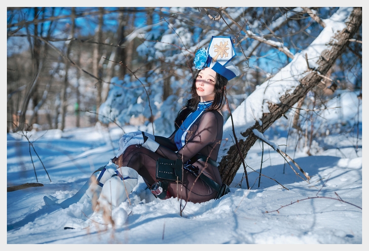 밤비 DJAWA Nikke : Maiden – Ice Rose 웹화보 맛보기 - 코스어 밤비