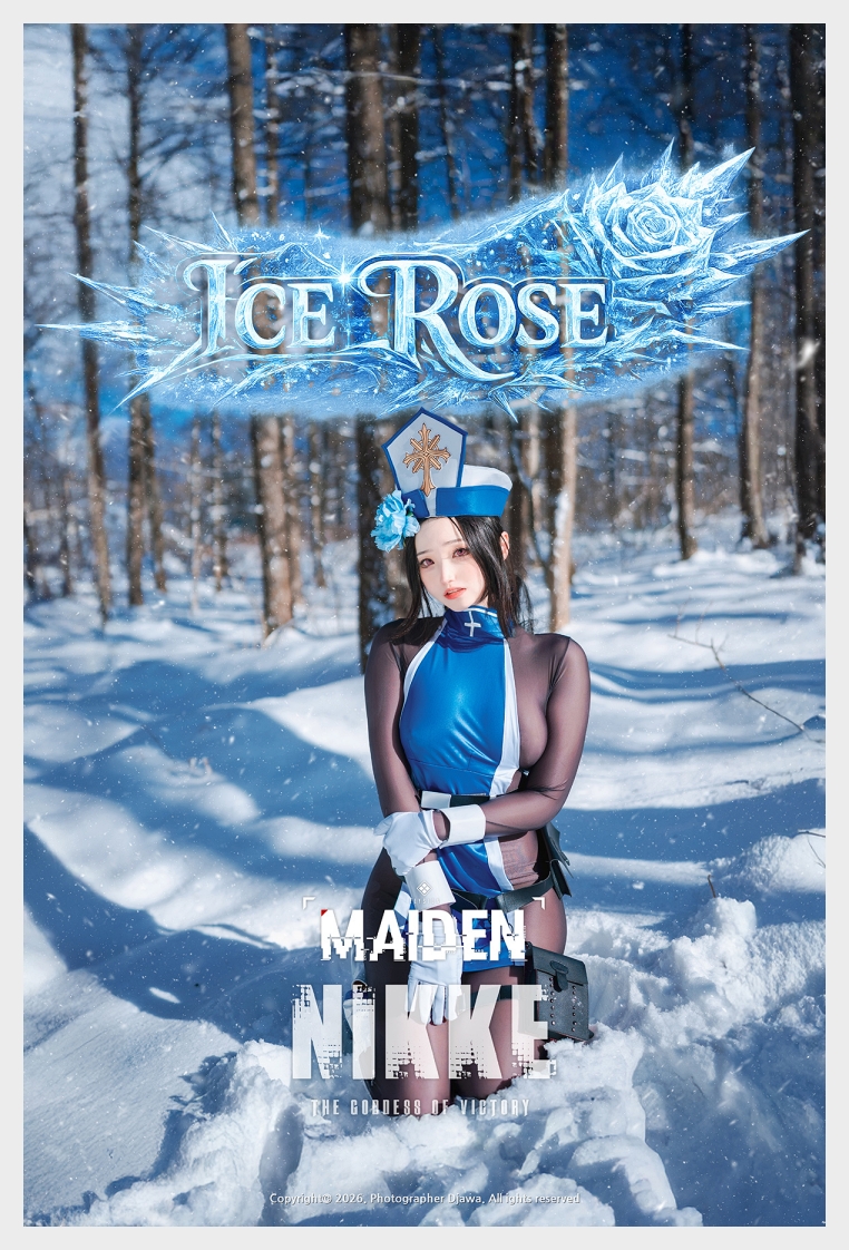 밤비 DJAWA Nikke : Maiden – Ice Rose 웹화보 맛보기 - 코스어 밤비