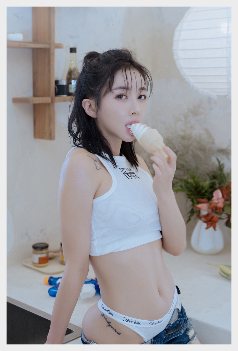 초이 스푸닝 포토닝 초이_Vol.5 젖어버린 D컵녀 웹화보 맛보기 - 모델 초이