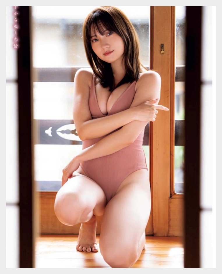 모모츠키 나시코 영 킹 불 2026년 2호 그라비아 맛보기 - 桃月なしこ