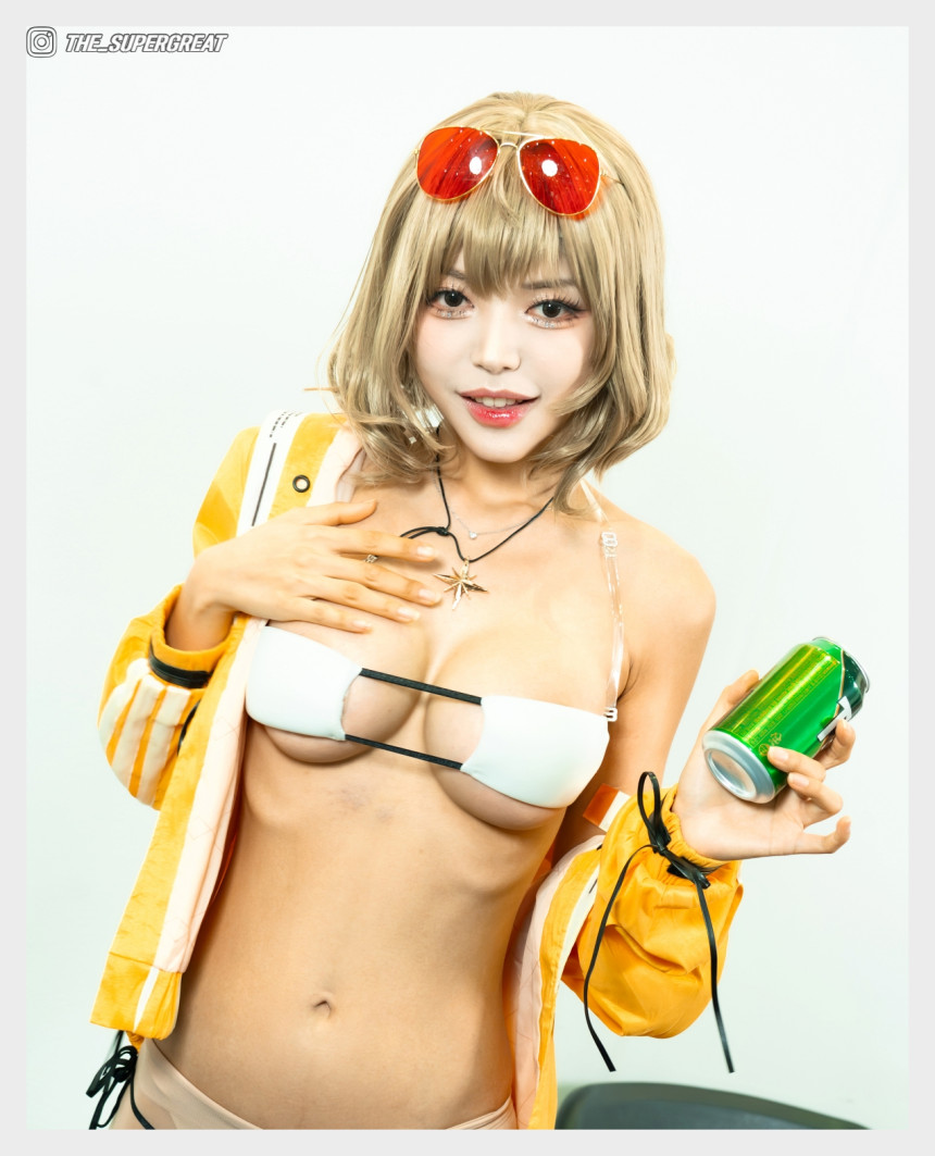 유수정 2025 서울팝콘 250914 코스커넥트 부스 직찍 - 모델 유수정