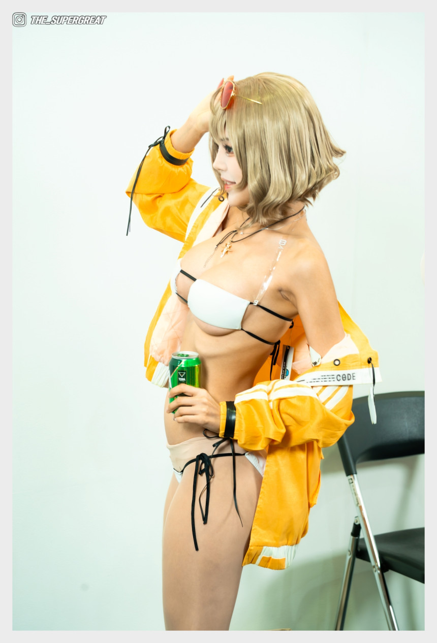 유수정 2025 서울팝콘 250914 코스커넥트 부스 직찍 - 모델 유수정