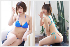 에나코 만화 액션 디지털 사진집 清く、熱く。 그라비아 맛보기 - えなこ