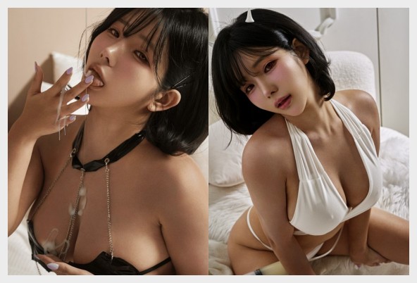윤설화 퍼프(Puff) 상상 속 서큐버스의 설화(說話), 정기 착즙기 웹화보 맛보기 - 모델 윤설화 - 1