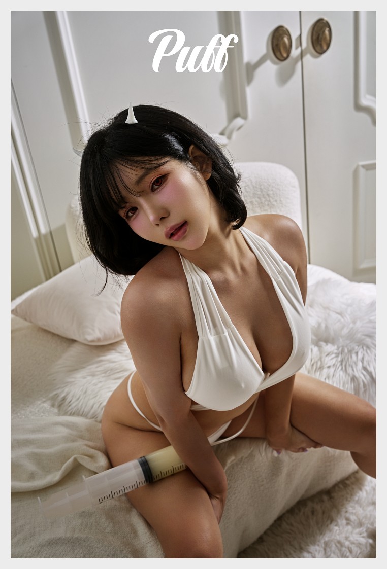 윤설화 퍼프(Puff) 상상 속 서큐버스의 설화(說話), 정기 착즙기 웹화보 맛보기 - 모델 윤설화 - 2