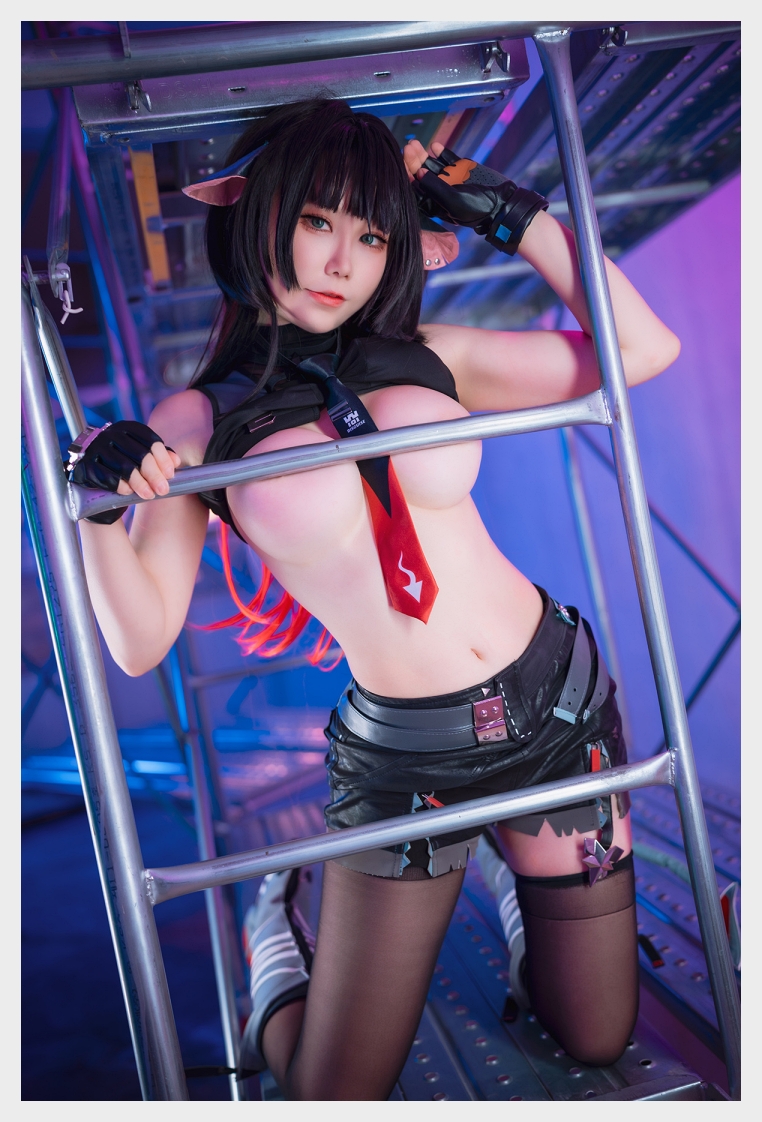 리나 DJAWA Zenless Zone Zero : Jane Doe 웹화보 맛보기 - 코스어 자몽