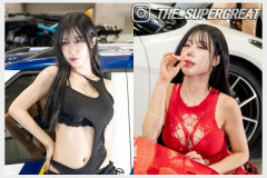 정은이 2025 오토살롱테크코리아 브라비오 부스 250920 직찍 - 모델 정은이