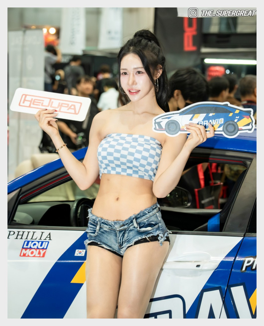 유예주 직찍 2025 오토살롱테크코리아 250920 - 모델 유예주 - 2