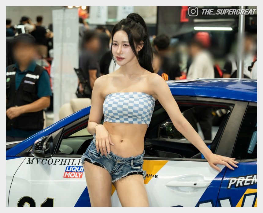 유예주 직찍 2025 오토살롱테크코리아 250920 - 모델 유예주 - 7