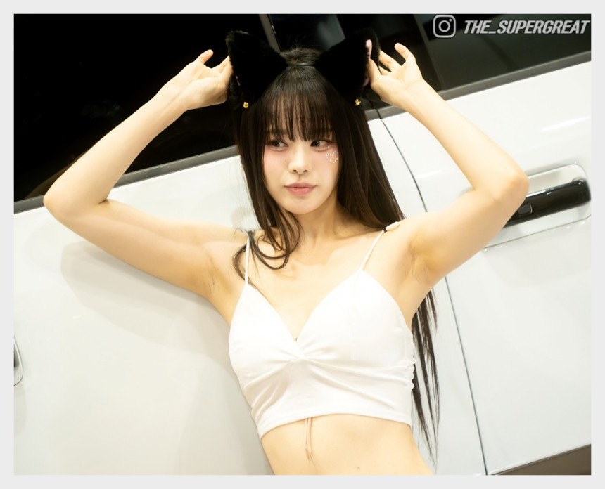 김도은 직찍 2025 오토살롱테크코리아 브라비오 부스 250921 PART 1 - 모델 김도은(제나) - 5