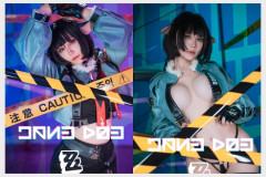 리나 DJAWA Zenless Zone Zero : Jane Doe 웹화보 맛보기 - 코스어 자몽