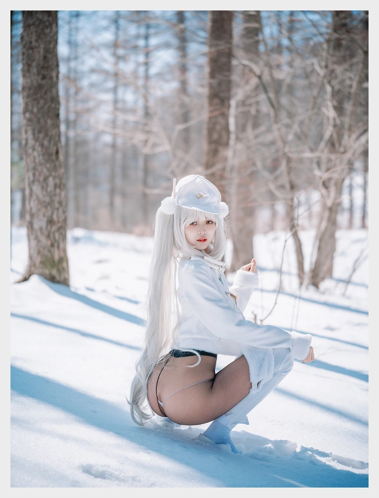 루비 DJAWA Nikke : Blanc – Fortune Express 웹화보 맛보기 - 코스어 루비 - 4