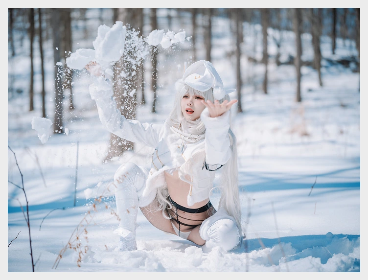 루비 DJAWA Nikke : Blanc – Fortune Express 웹화보 맛보기 - 코스어 루비 - 7