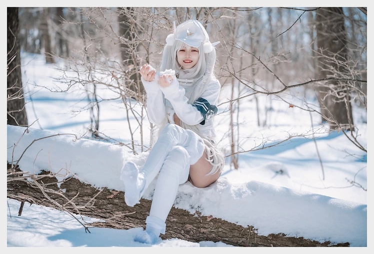 루비 DJAWA Nikke : Blanc – Fortune Express 웹화보 맛보기 - 코스어 루비 - 9