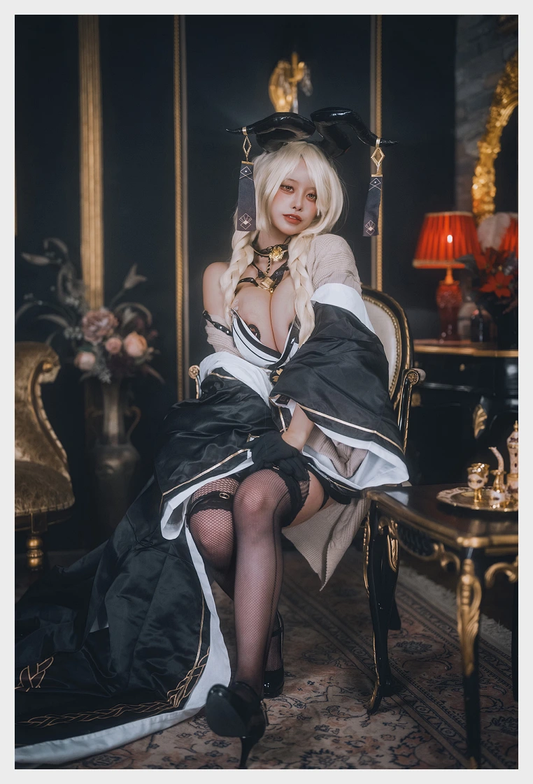 띠띠 DJAWA Azur Lane : IJN Owari 웹화보 맛보기 - 모델 띠띠 - 3