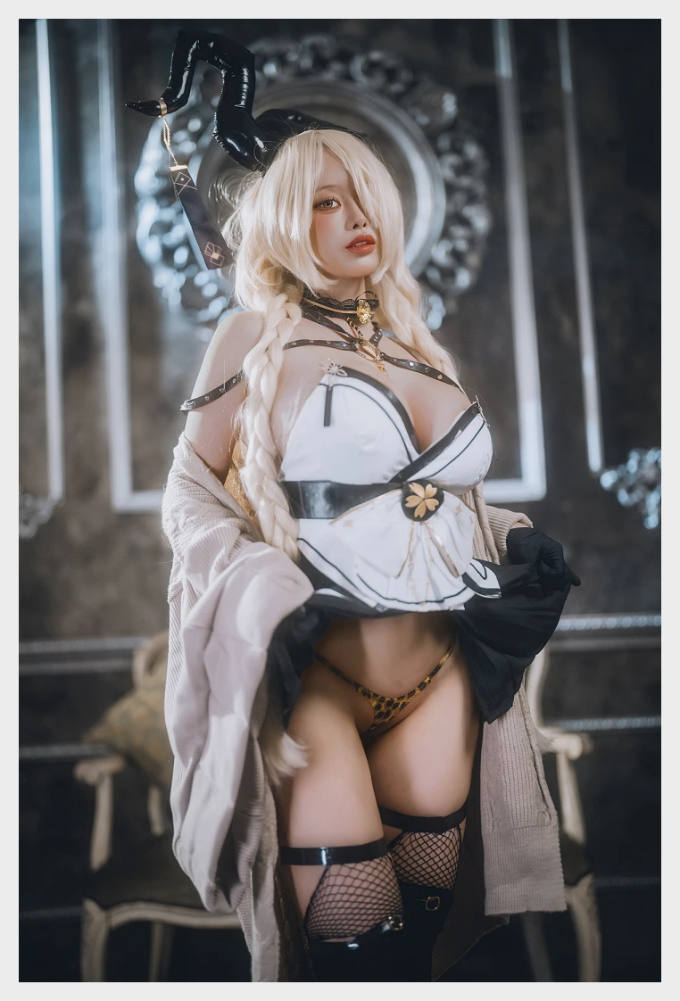 띠띠 DJAWA Azur Lane : IJN Owari 웹화보 맛보기 - 모델 띠띠 - 6