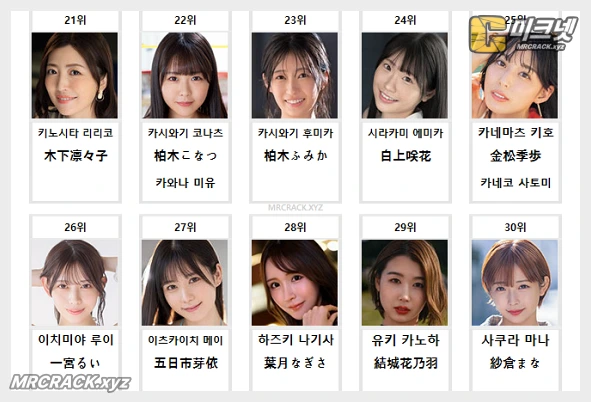 2026년 03월 AV 여배우 순위 TOP 50 - BOOKMATE 월간 판매 부문 - 1