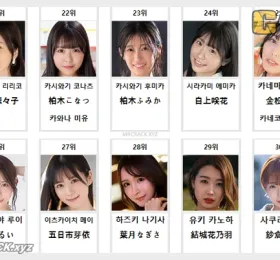 2026년 03월 AV 여배우 순위 TOP 50 - BOOKMATE 월간 판매 부문